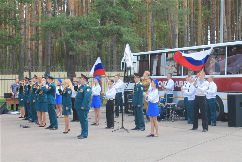 Композиции военных лет прозвучали в Богородской бригаде оперативного назначения Росгвардии