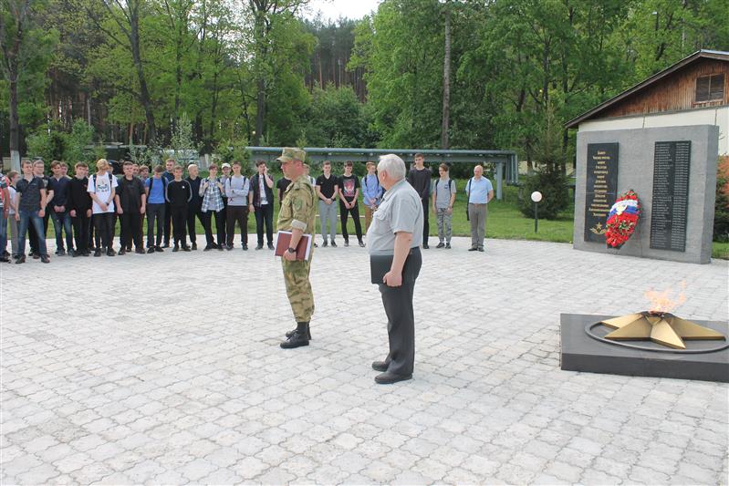 В богородской бригаде Росгвардии состоялась акция «Служу России!»