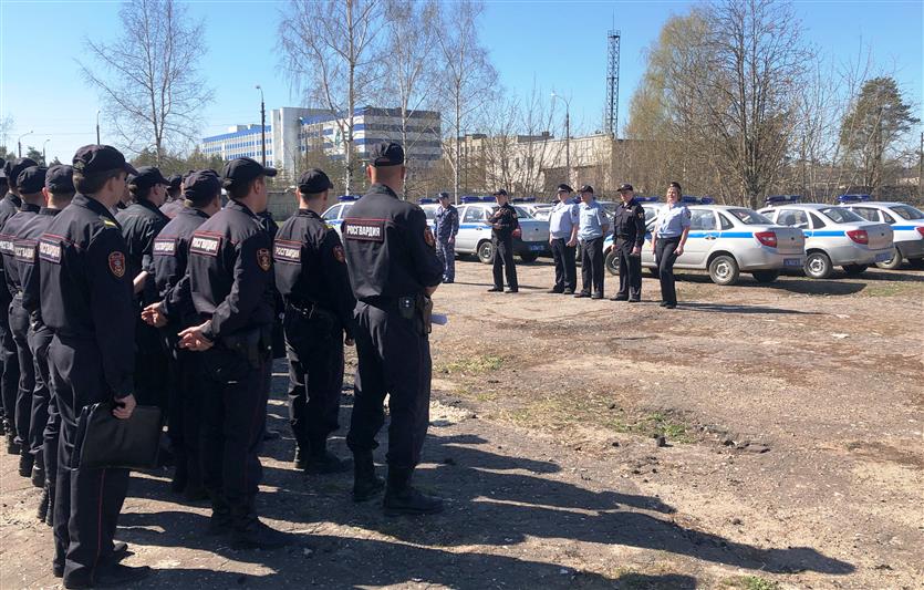 Георгиевская лента стала символом конкурса экипажей вневедомственной охраны в Нижегородской области