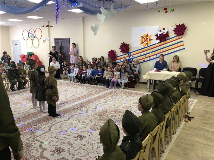 В Росгвардейском детском саду «Солнышко», состоялись мероприятия, посвященные Дню Победы