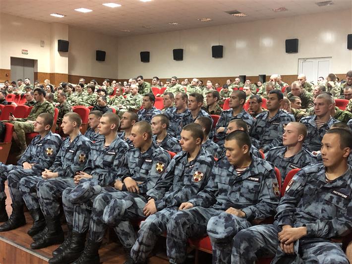 Ансамбль песни и пляски Северо-Кавказского округа Росгвардии выступил с концертом в Назрани