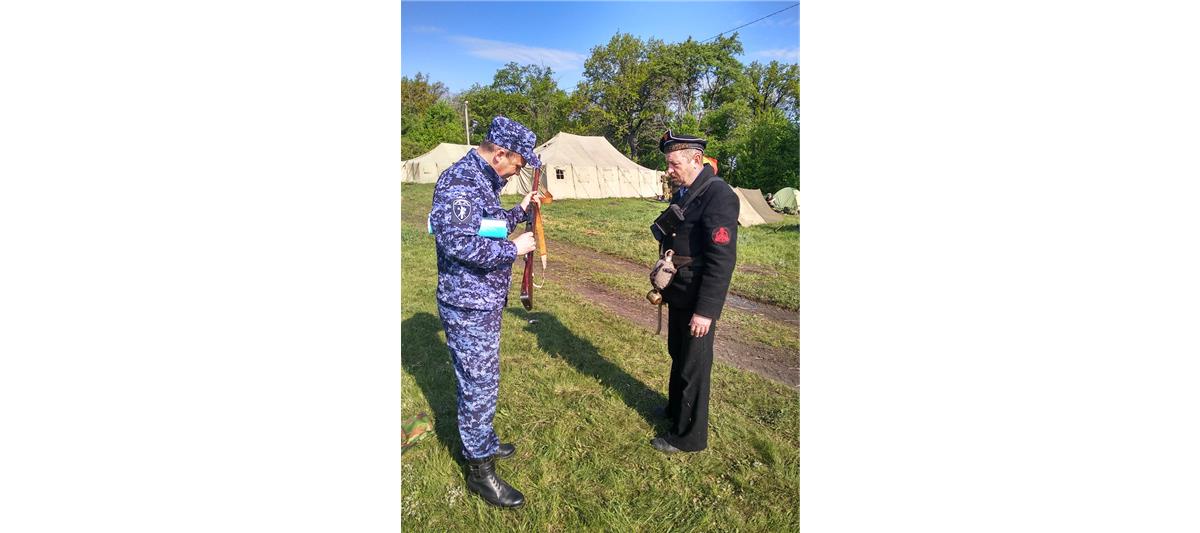 Белгородские подразделения Росгвардии обеспечили безопасность граждан во время проведения военно-исторического фестиваля «Лето 19-го»