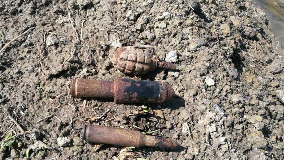 В Санкт-Петербурге специалисты ОМОН обследовали и уничтожили боеприпасы времен войны