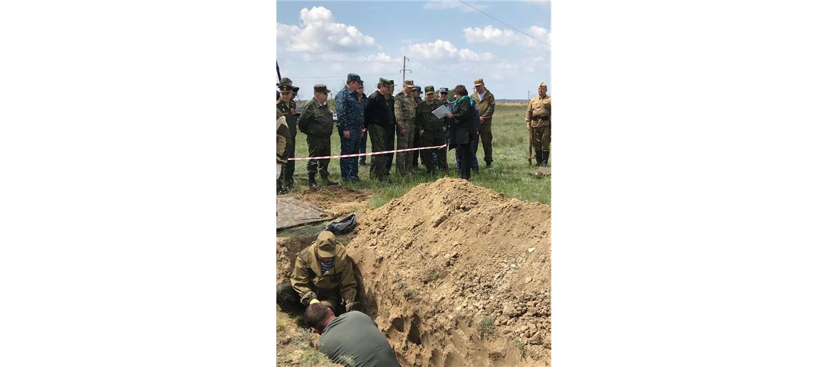 В Волгограде представители Росгвардии встретились с участниками «Вахты Памяти»