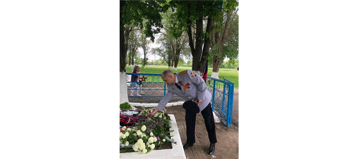 В Ростовской области открыли мемориальную парту имени Кавалера Ордена Славы Григория Грузинова