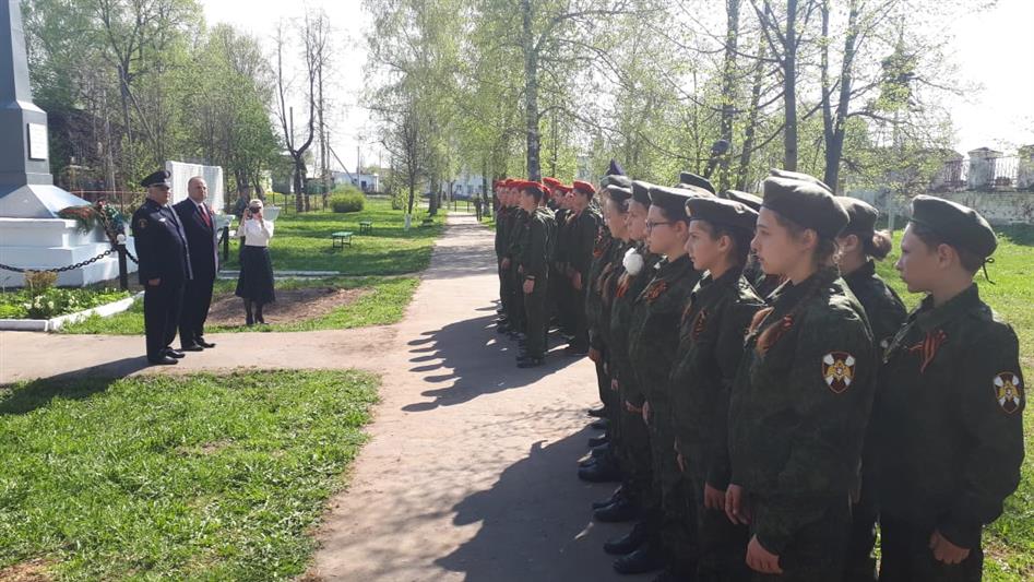 В Ивановской области воспитанники Росгвардии принесли кадетскую клятву