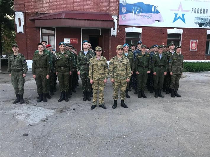 Ивановские росгвардейцы провели военно - патриотическое мероприятие для участников конкурса «Призывник года»