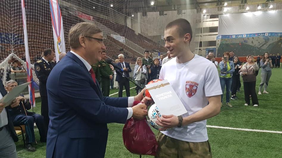 Команда «Юнгвардия» заняла призовое место на турнире по футболу среди суворовских училищ и кадетских корпусов