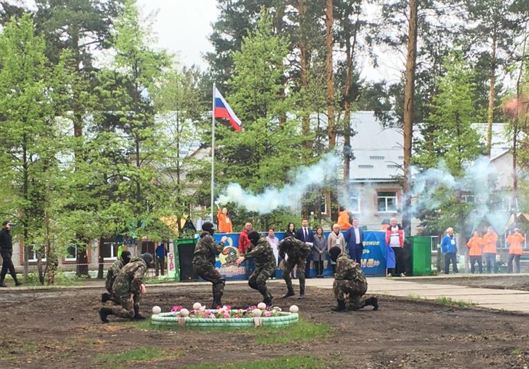 Сотрудники ОМОН приняли участие в проведении слета «Зарница-Школа безопасности-2019» в Челябинске