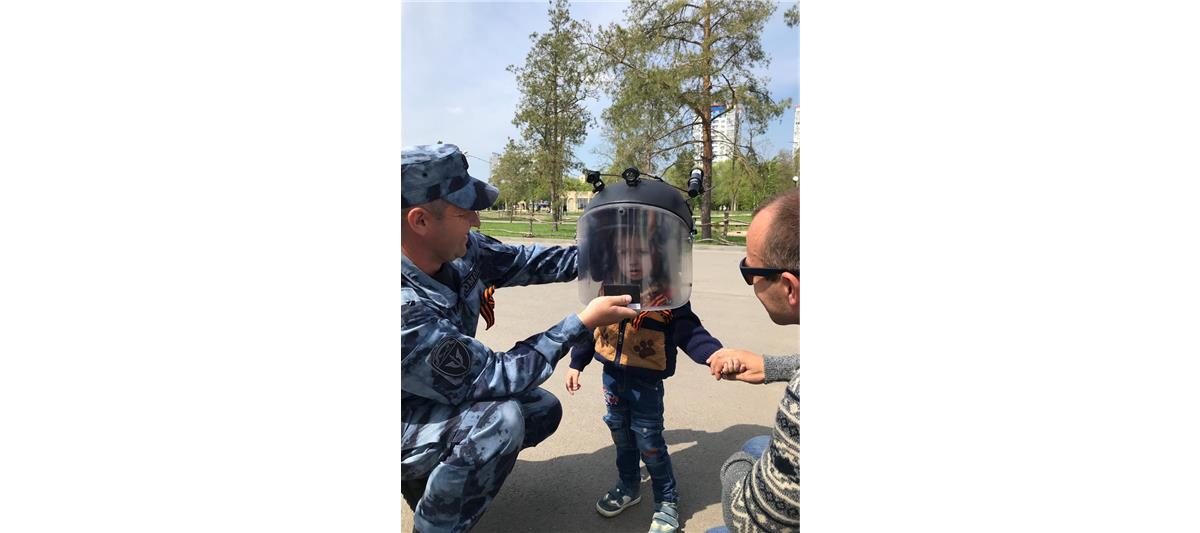 Волгоградские росгвардейцы присоединились к Всероссийской акции «Георгиевская лента»