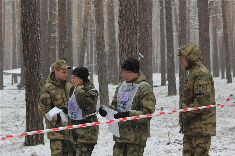В Кургане завершилось первенство Уральского округа по ориентированию на местности среди бойцов спецподразделений Росгвардии