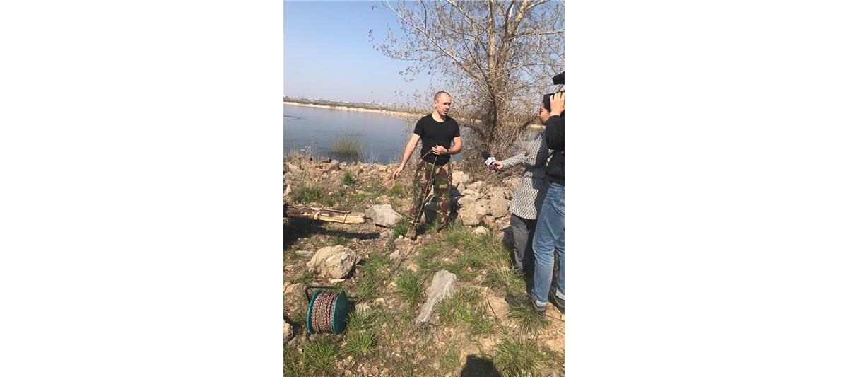 Волгоградские журналисты рассказали телезрителям о служебных буднях водолазов ОМОН (видео)