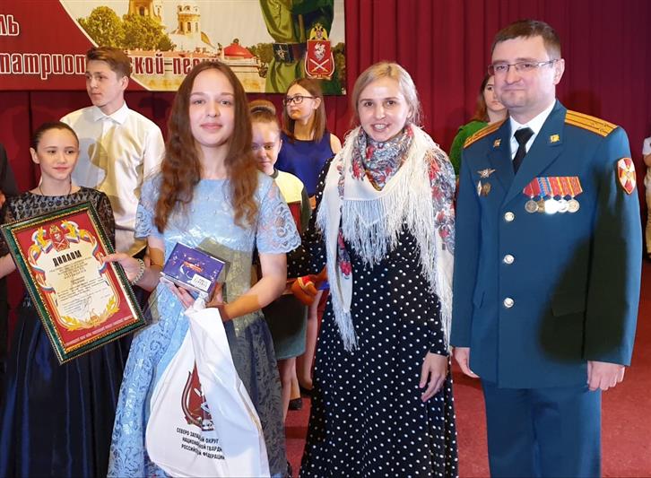 В Северо-Западном округе прошел смотр-конкурс «Фестиваль детской патриотической песни»
