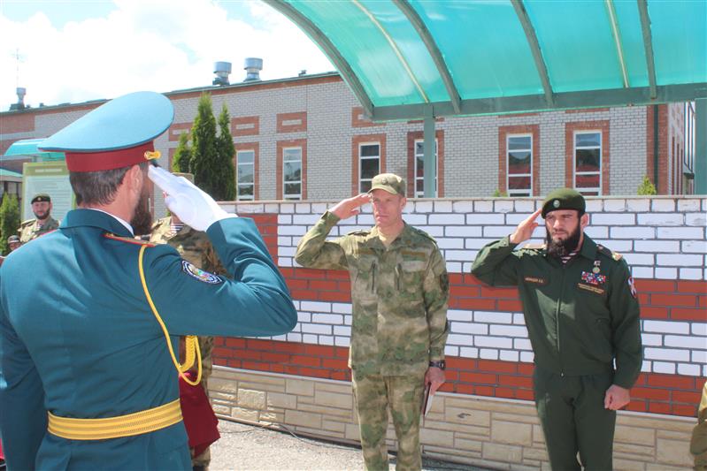 Веденский батальон грозненского соединения Росгвардии отметил 13-ю годовщину образования