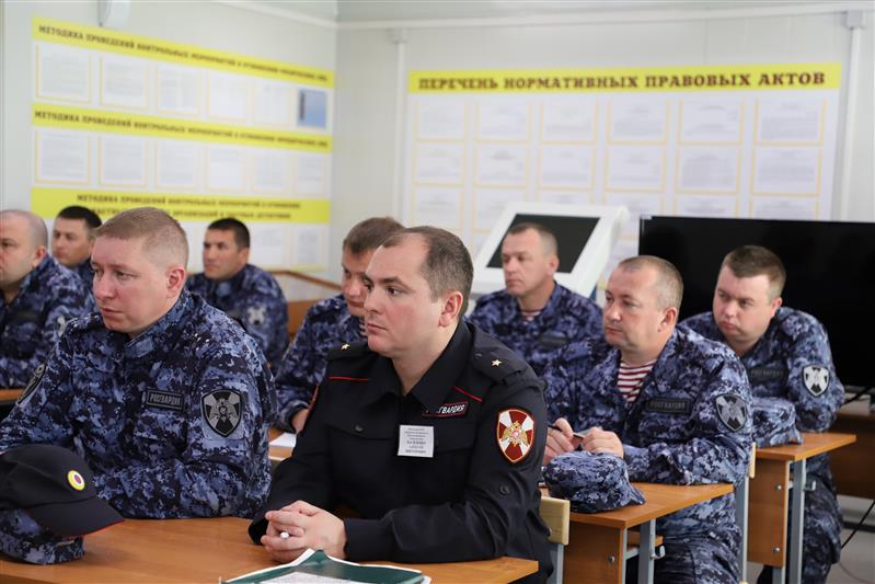Завершился учебный сбор начальников подразделений лицензионно-разрешительной работы Центрального округа Росгвардии 