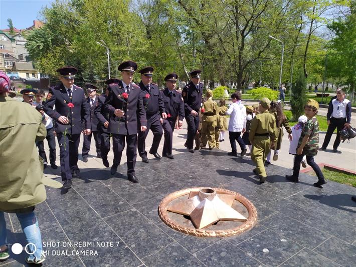 В Дагестане Росгвардия проводит памятные мероприятия ко Дню Победы