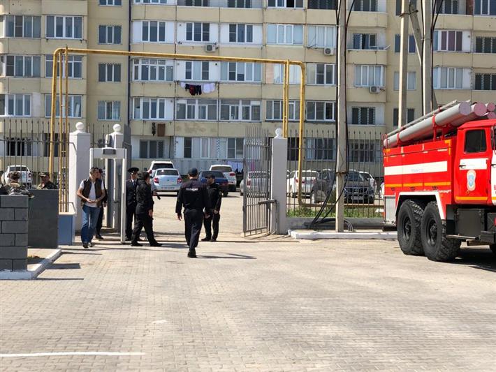 Росгвардейцы обеспечивают безопасность во время проведения Международного турнира по спортивной борьбе в Дагестане