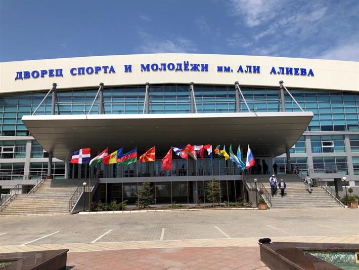 Росгвардейцы обеспечивают безопасность во время проведения Международного турнира по спортивной борьбе в Дагестане