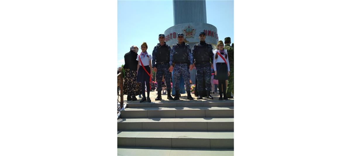 Более 500 росгвардейцев обеспечили безопасность во время празднования Дня Победы в Дагестане