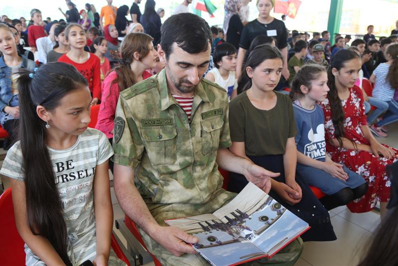 В Чеченской Республике стартовала акция Росгвардии «Прокачай лето» (фото, видео)
