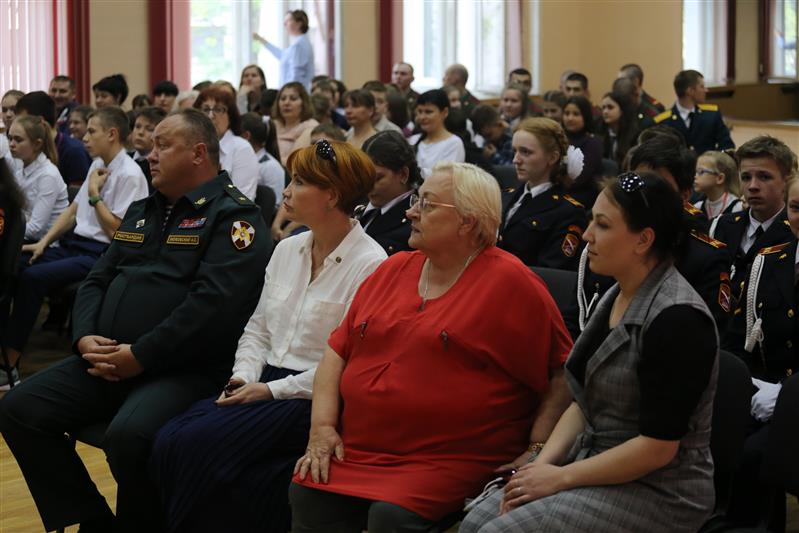 Кадетскому классу московской школы присвоено имя Героя Российской Федерации полковника Василия Чубенко