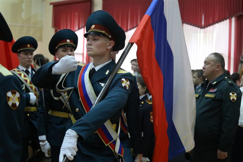 Кадетскому классу московской школы присвоено имя Героя Российской Федерации полковника Василия Чубенко