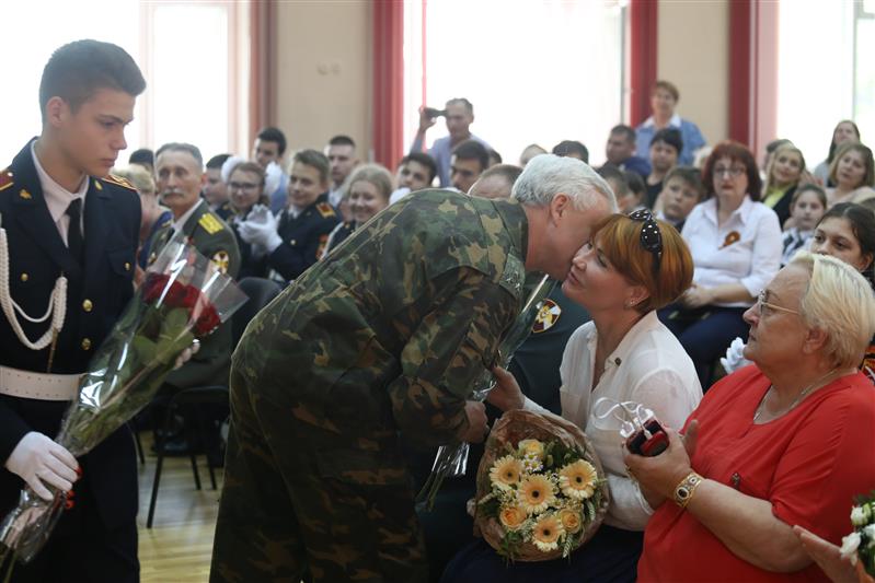 Кадетскому классу московской школы присвоено имя Героя Российской Федерации полковника Василия Чубенко