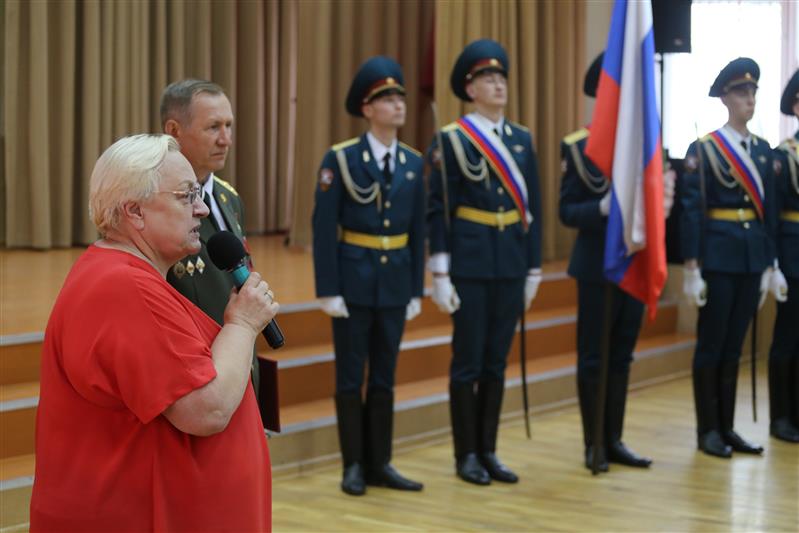 Кадетскому классу московской школы присвоено имя Героя Российской Федерации полковника Василия Чубенко