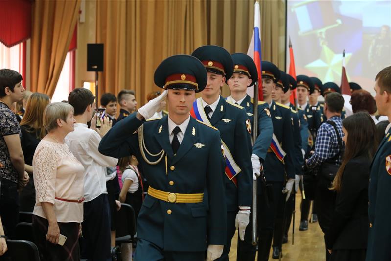 Кадетскому классу московской школы присвоено имя Героя Российской Федерации полковника Василия Чубенко
