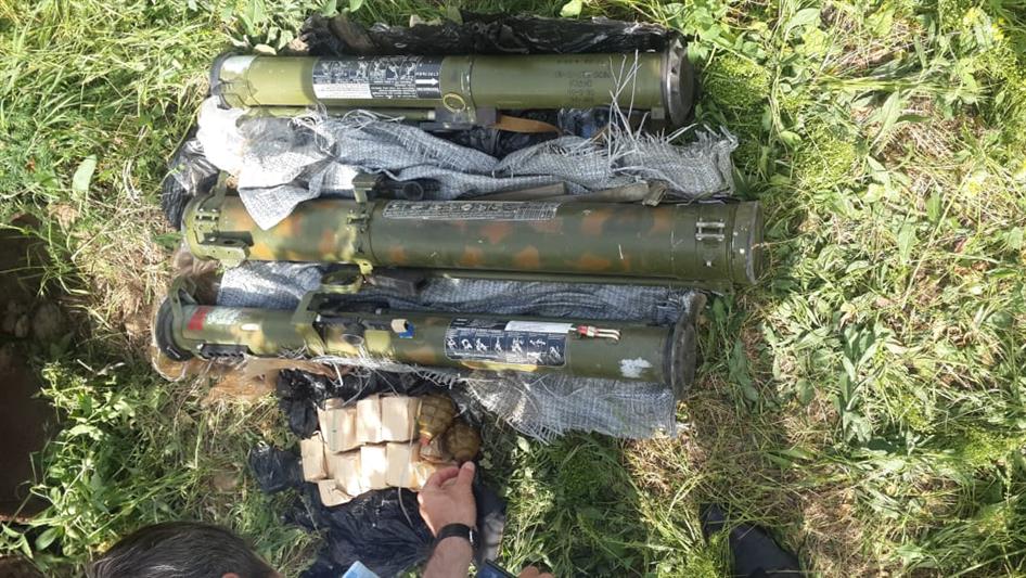 В Дагестане росгвардейцы обнаружили и обезвредили схрон с оружием и боеприпасами 
