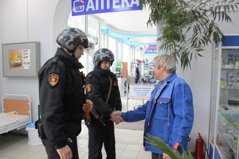 Хабаровские росгвардейцы подключились к всероссийской акции «Георгиевская лента»