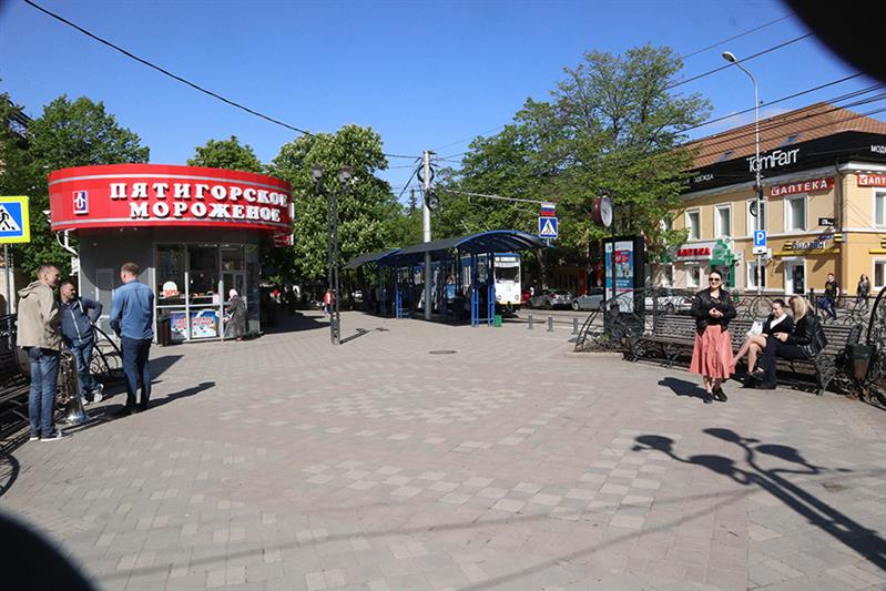 В Пятигорске прошел флешмоб Росгвардии, посвященный Дню Победы (фото, видео)