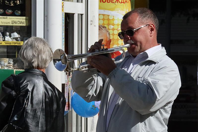 В Пятигорске прошел флешмоб Росгвардии, посвященный Дню Победы (фото, видео)