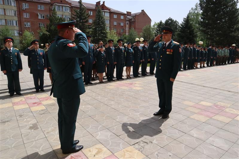 Военнослужащие 2-го военного госпиталя Росгвардии присоединились к акции «Георгиевская лента»