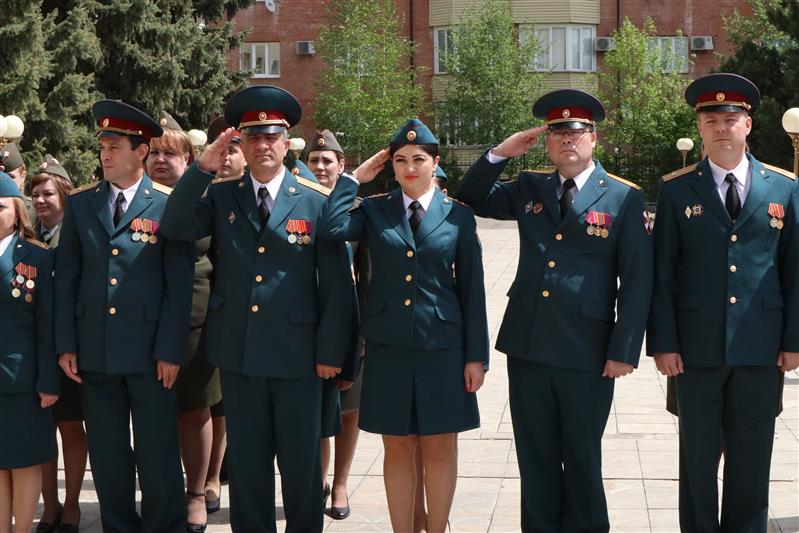 Военнослужащие 2-го военного госпиталя Росгвардии присоединились к акции «Георгиевская лента»