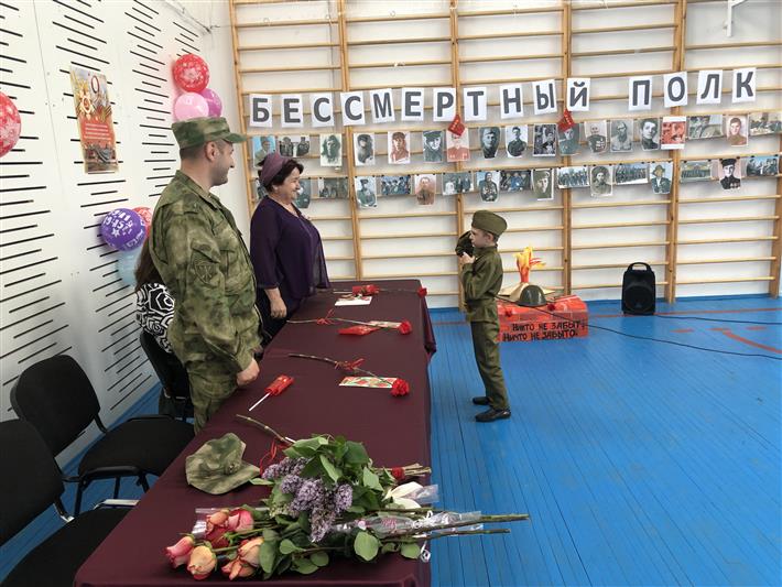 В назрановской школе Росгвардии состоялось мероприятие, посвященное Дню Победы 