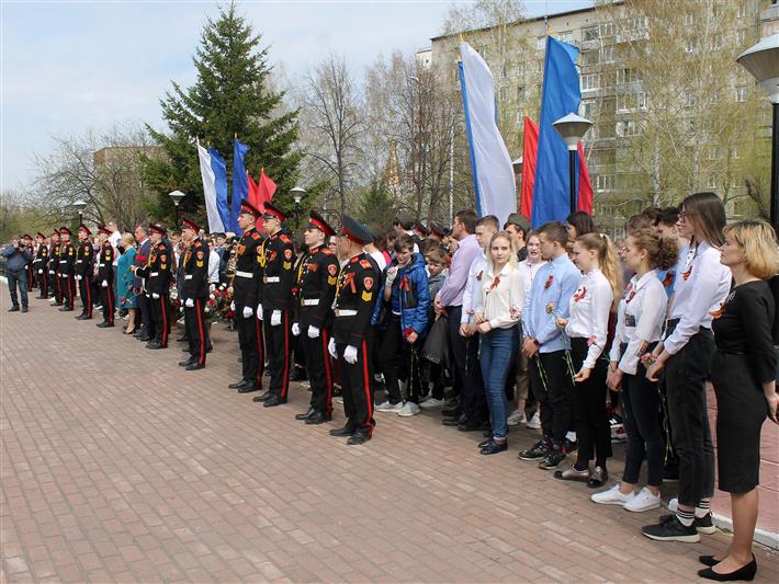 Военнослужащие северского соединения приняли участие в мероприятиях, посвященных 74-й годовщине победы в Великой Отечественной войне