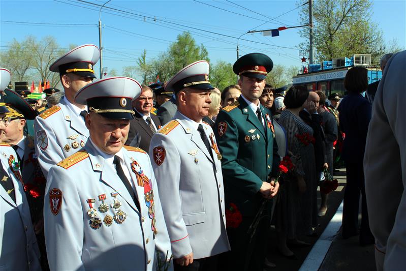 В Приволжье подразделения Росгвардии приняли участие в парадах и праздничных шествиях в честь 74-й годовщины Победы (фото)