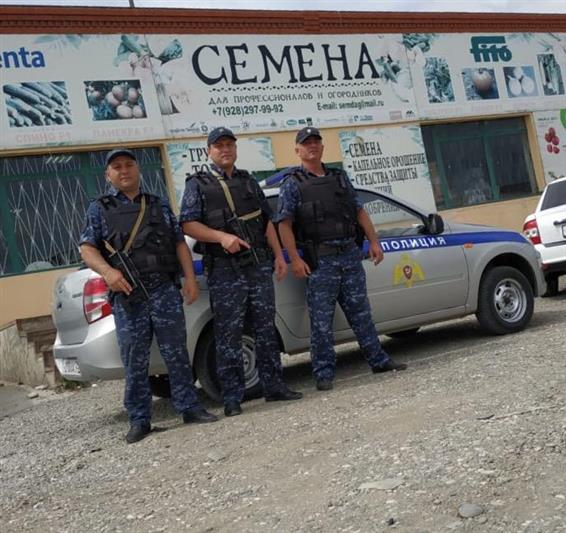 Дагестанские росгвардейцы задержали подозреваемого в совершении кражи 