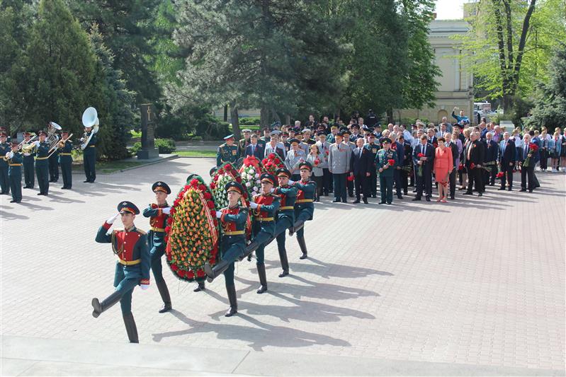 Донские росгвардейцы приняли участие в торжествах в честь празднования 74-й годовщины со Дня Победы в Великой Отечественной войне 