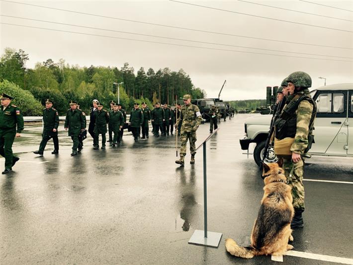 Военнослужащие Росгвардии приняли участие в межведомственном учении на Белоярской АЭС