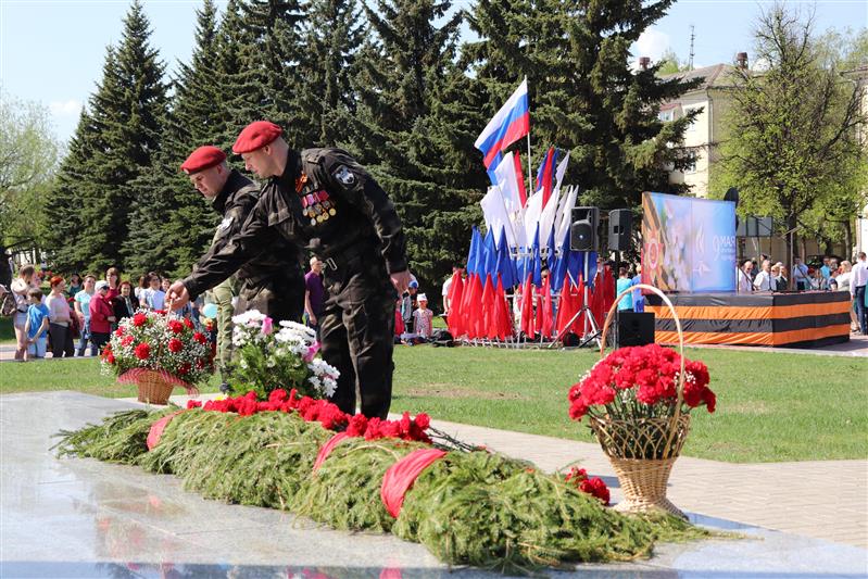 В Приволжье подразделения Росгвардии приняли участие в парадах и праздничных шествиях в честь 74-й годовщины Победы (фото)