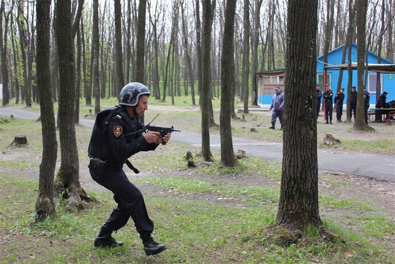 В Белгородской области определили лучший экипаж вневедомственной охраны регионального управления Росгвардии