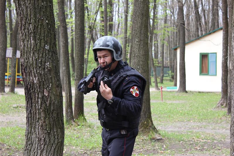 В Белгородской области определили лучший экипаж вневедомственной охраны регионального управления Росгвардии