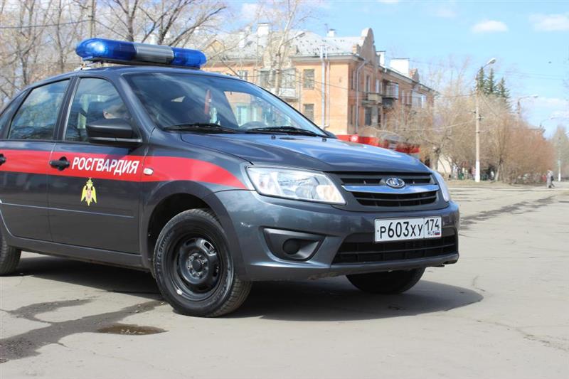 Челябинские росгвардейцы задержали подозреваемого в совершении тяжкого преступления  