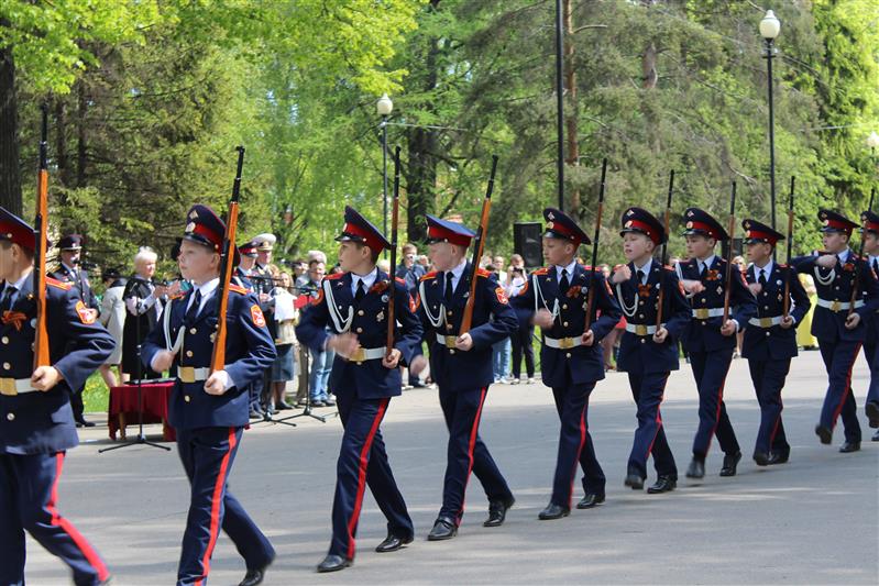 Сотрудники и ветераны Управления Росгвардии по Вологодской области стали участниками кадетской переклички