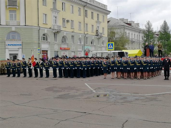 Росгвардейцы Сибири встретили День Победы