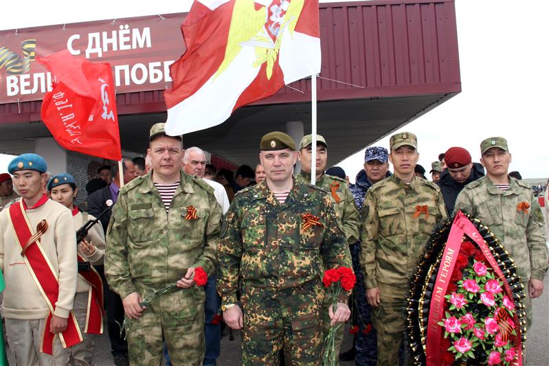 Калмыцкие и астраханские росгвардейцы поучаствовали в автопробеге «Вахта Памяти. Сыны Великой Победы»