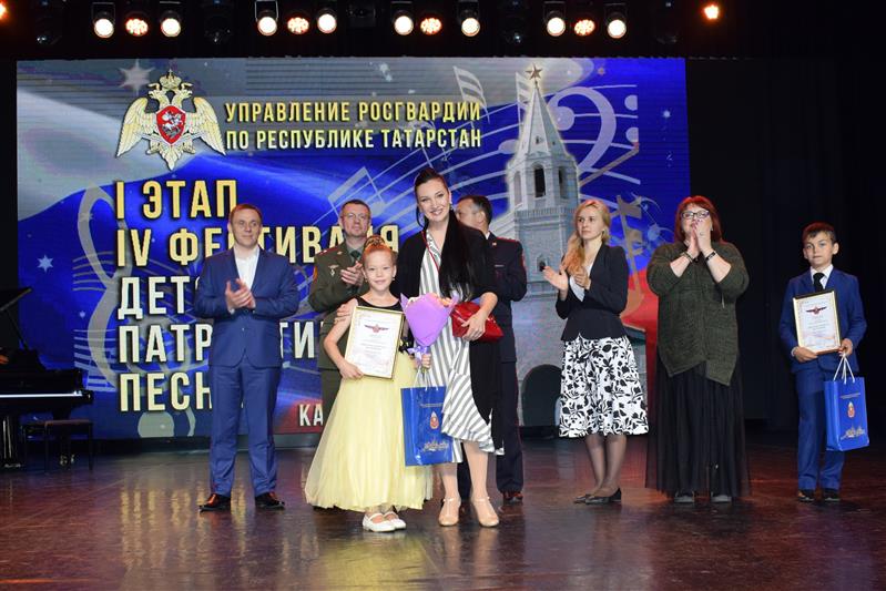 В Казани состоялся региональный этап фестиваля детской патриотической песни Росгвардии (фото)