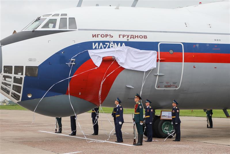 Имя Игоря Груднова присвоили самолету авиации Росгвардии (фото, видео)